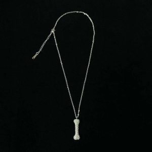 Wind Zircon Pendant Necklace Niche Design Autumn Light Luxury Ornament