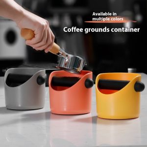 Round Small Knock Grounds Slot Coffee Machine Dedicated Waste Container
