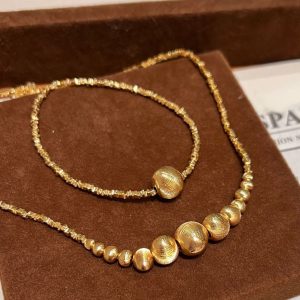 Women's Fashion Gradient Cateye Necklace Bracelet