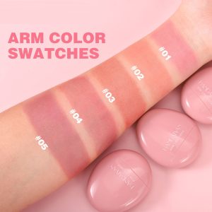 Pebble Easy To Color Monochrome Matte 5-color Blush