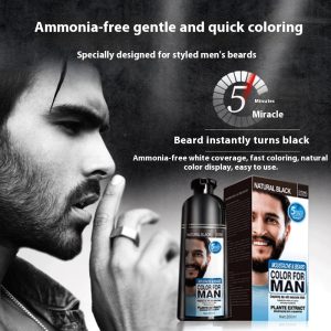Men's Beard Care Hair Color Cream