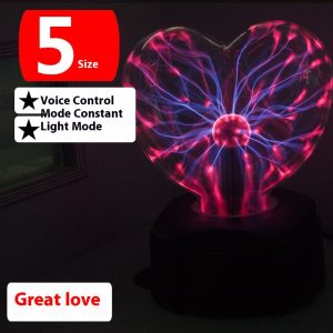 Love Heart Ion Ball Magic Lamp Touch Static Induction Ornaments
