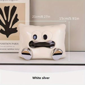 High-End Light Luxury Ceramic Tissue Box For Living Room - Modern Storage Tissue Holder For Coffee Tables, Dining Tables & Home Use