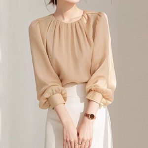 Women's Long-sleeved Western Style Shirt