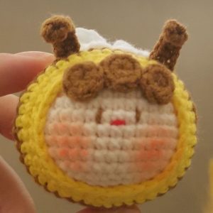 Handmade Crocheted Bee Colonies For Woolen Dolls