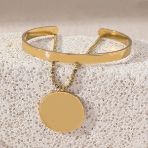 Adjustable Simple Style Bracelet With English Letters