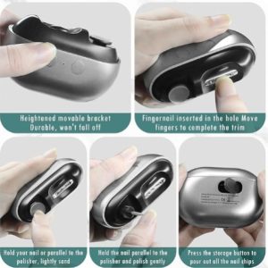 Multi-Functional Electric Nail Clipper