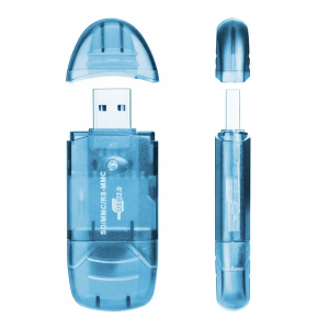 Memory Card Reader USB 2.0 480Mbps High Speed Card Reader Adapter For SD Card