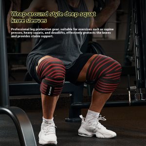 Elastic Fitness Knee Pad Bandage for Sports and Squats