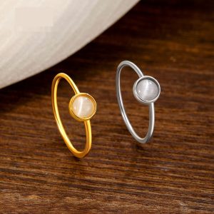 Retro Women's Fashion Personality Opal Ring