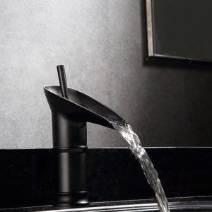 Vintage Wine Glass Bamboo Joint Table Basin Faucet