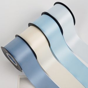 Diy Handmade Double-sided 5cm Solid Color Ribbon