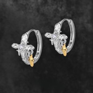 Personalized Ins Cold Style All-match XINGX Cross Earrings