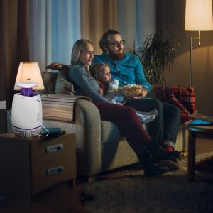 1Pc Plug-in Mosquito Zapper Max 1076Sq.Feet Range Electric Fly Zapper With 3 Modes Mosquito Killer Lamp For Indoor Outdoor