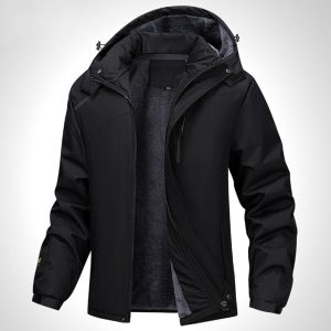 Plus Size Loose And Warm Coat For Men