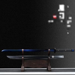 Magic Blade Qianren Integral Tang Dynasty Horizontal Sword High Manganese Steel Self-Defense Cold Weapon  Collection-Grade  Unsharpened