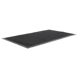 Bar Kitchen Industrial Multi-functional Anti-fatigue Drainage Rubber Non-slip Hexagonal Mat 150X90cmSame Code 56392233