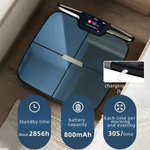 Eight-electrode Body Fat Intelligent Electronic Household Weighing Scale