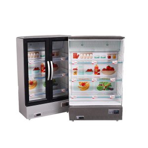 Children's Mini Simulation Double Door Large Refrigerator