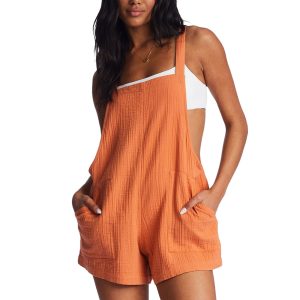 Lady's Leisure Suspenders Shortsuit