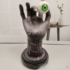 Halloween Resin Decorations Hand And Eye Ornaments Of The Undead Wizard