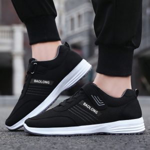 Middle-aged And Elderly Non-slip Soft Bottom Casual Mesh Breathable Shoes For The Old