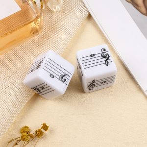 Children's Music Theory Enlightenment Introduction Staff Score Recognition Note Dice