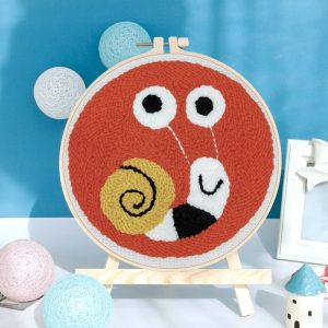 Handmade Diy Kit Of Wool Poke Embroidery Materials