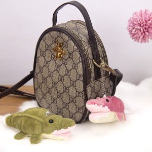 Plush Toy Whale Doll Finger Puppets Doll Backpack Pendant