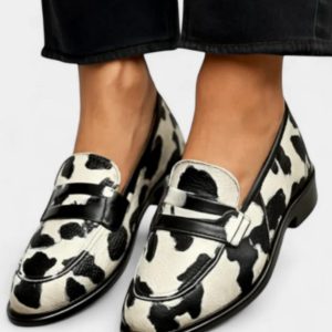 Fashion Oval Head Casual Retro Women's Shoes