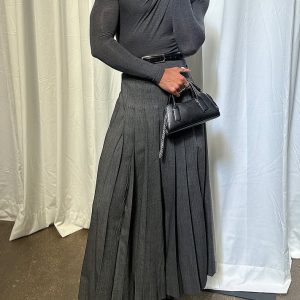 Men's Elegant Pleated Wide-Leg Pants