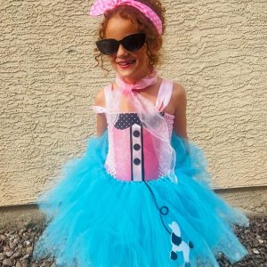 Sweet Princess Middle And Big Children Cute Tulle Tutu Dress Suit