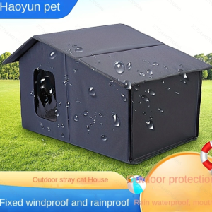 Outdoor Cat Nest Waterproof And Warm Cat House For All Seasons, Detachable And Washable Cat Nest