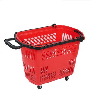 Plastic Personality Hand-carrying Shopping Basket