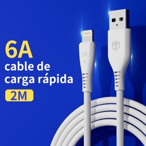 L41 Lightning Cable 6A 2M White USB 3.0 UWINN