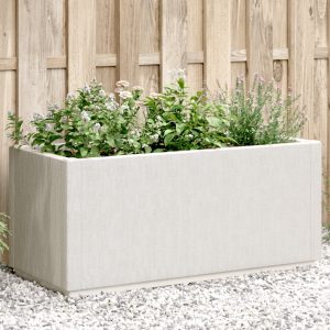 Plant Pot White 80x36x35 cm PP