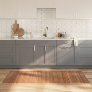 Rug Rectangular Natural 80x200 cm Bamboo