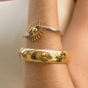 Color Matching Stainless Steel Ornament Women's High-grade Non-fading Bracelet