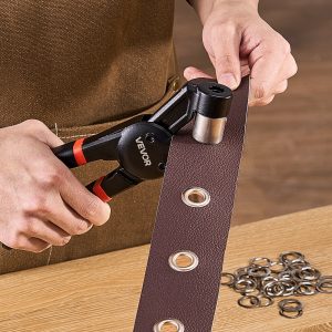 Grommet Tool Kit 500 PCS Metal Eyelets Grommets In Gold And Silver