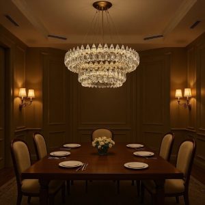 Crystal Modern Room French Villa Restaurant Lamps