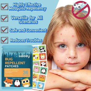 Gentle And Non-irritating Portable Mosquito Repellent Patch Suitable For Children And Adults