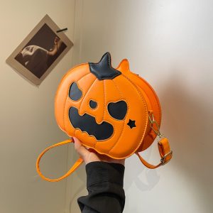 Pumpkin Bag Women's Halloween Shoulder Messenger Bag