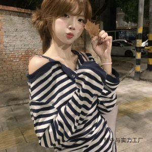 Women's Korean-style Gentle Long-sleeved T-shirt