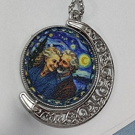 Customized Moon Necklace