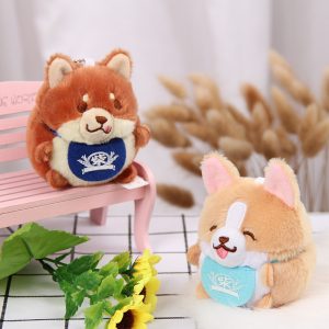 Cute Shiba Inu Plush Backpack Doll Pendant Zhonggou Small Size Toy Doll