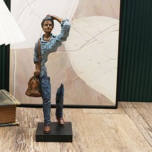 Resin Art Decoration Model Room Wine Cabinet Living Room