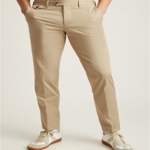 Men's Formal Wear Solid Color Buttons Casual Suit Pants