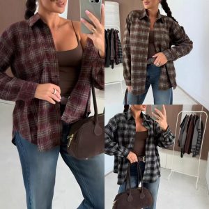 Winter Fashion Casual Single-breasted Women's Vintage Coat