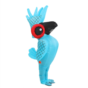 Blue Parrot Inflatable Costume Blow Up Costumes Fancy Dress Halloween Cosplay