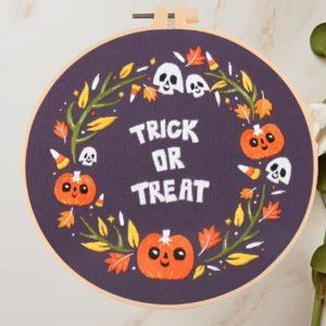 Diy Embroidery Material Package Christmas Halloween Beginner
